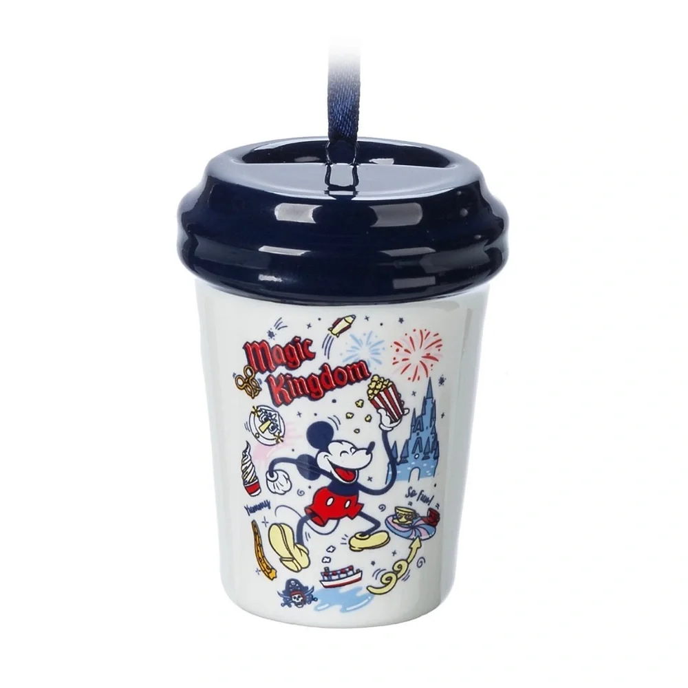 🆕 Disney Parks | Magic Kingdom x Starbucks Mickey Mouse Coffee Cup Ornament